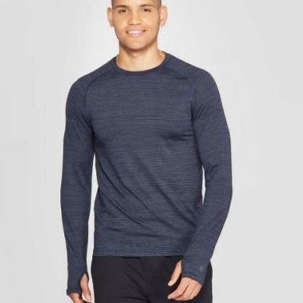Men's Long Sleeve Nylon T-Shirt c9 Champion